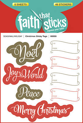 Picture of Christmas Sticky Tags