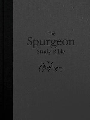 Picture of KJV Spurgeon Study Bible, Charcoal Hardcover