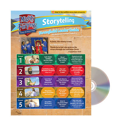 Picture of Vacation Bible School (VBS) 2017 Mighty Fortress Stronghold Storytelling Guide CD