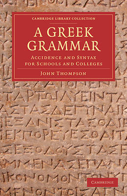 Picture of A Greek Grammar