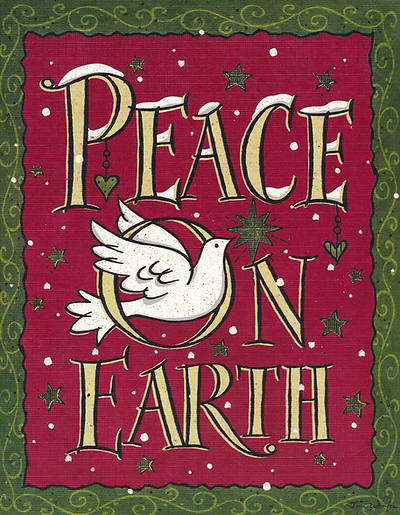 Picture of Peace On Earth Dove Christmas Boxed Card (Pk 18)