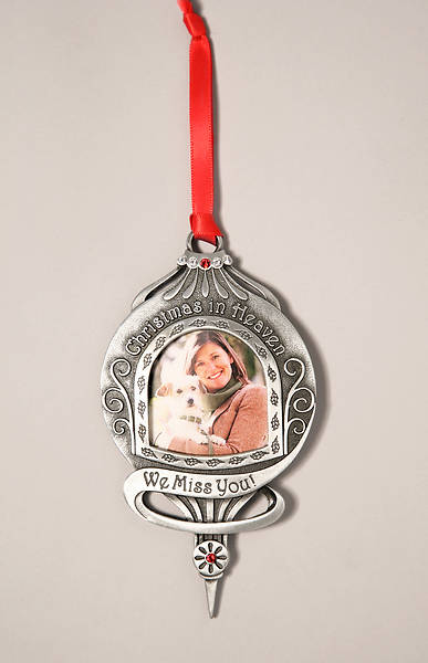 Picture of Christmas in Heaven Photo Ornament