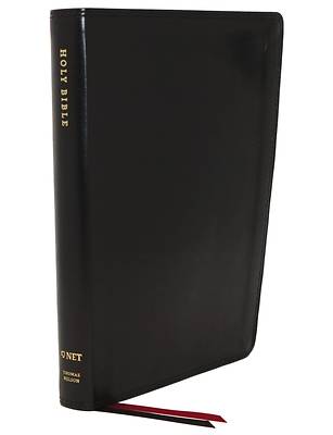 Picture of Net Bible, Thinline, Leathersoft, Black, Indexed, Comfort Print