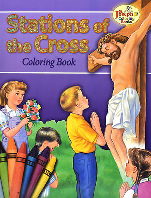 Picture of Coloring Book about the Stations of the Cross
