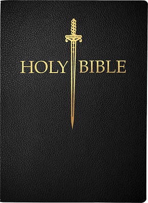Picture of KJV Sword Bible, Large Print, Black Bonded Leather, Thumb Index