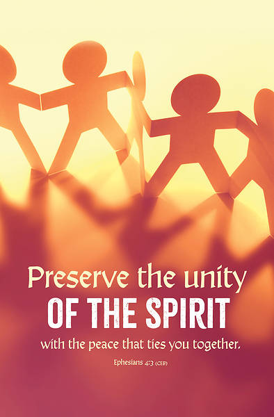 Picture of Preserve the Unity of the Spirit Regular Size Bulletin