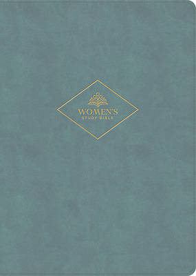 Picture of CSB Women's Study Bible, Earthen Teal Suedesoft Leathertouch