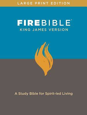 Picture of Fire Bible, King James Version, Lgpt Bon