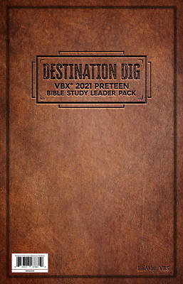 Picture of Vacation Bible School VBS 2021 Destination Dig Unearthing the Truth About Jesus Preteen Bible Study Leader Pack