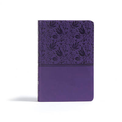 Picture of CSB Giant Print Reference Bible, Purple Leathertouch