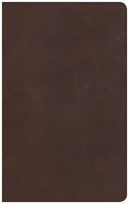 Picture of NKJV Ultrathin Reference Bible, Brown Genuine Leather, Indexed