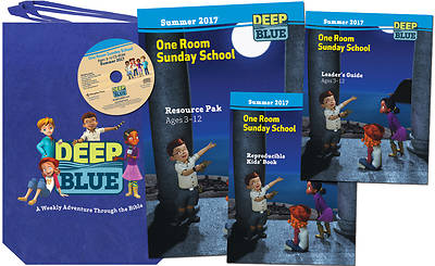 Picture of Deep Blue One Room Sunday School Kit Summer 2017