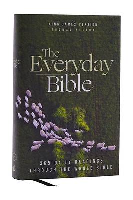 Picture of Kjv, the Everyday Bible, Hardcover, Red Letter, Comfort Print