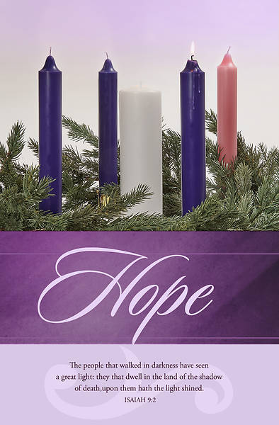 Picture of Hope Advent Week 1 Regular Size Bulletin