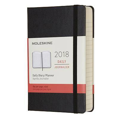 Picture of Moleskine 12 Month Daily Planner, Pocket, Black, Hard Cover (3.5 X 5.5)