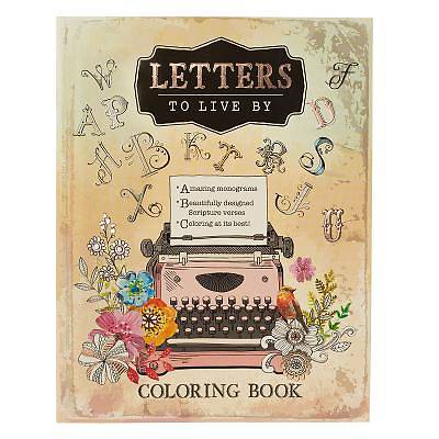Picture of Coloring Book Letters to Live by