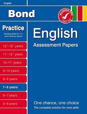 Picture of Bond English Assessment Papers 7-8 Years