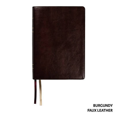 Picture of Lsb Inside Column Reference, Paste-Down, Reddish-Brown Faux Leather