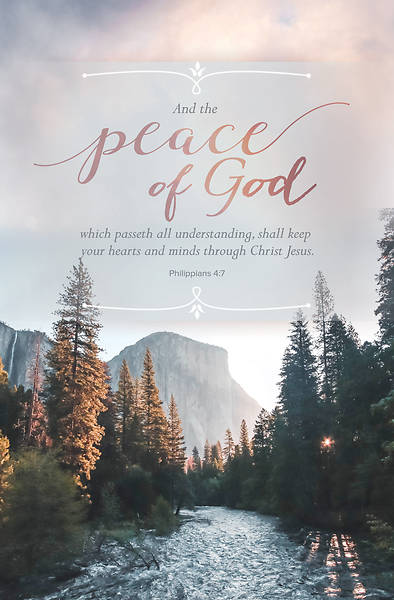 Picture of Peace of God General Regular Size Bulletin