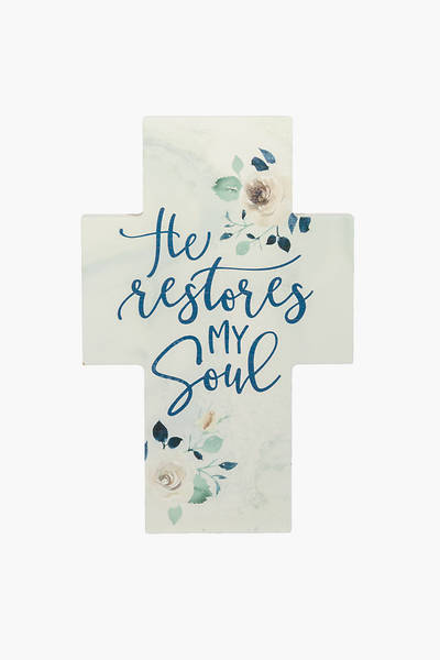 Picture of He Restores My Soul Cross