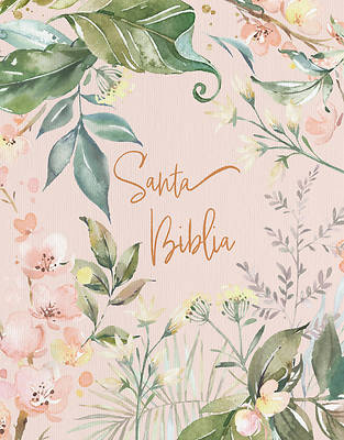 Picture of Rvr 1960 Biblia de Apuntes Aviva Nuestros Corazones, Floral, Tela Sobre Tapa Dura