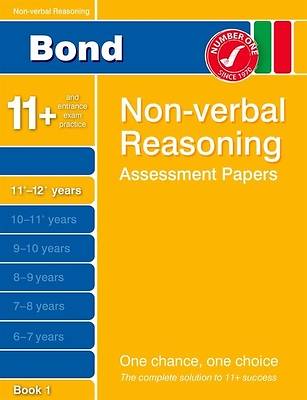 Picture of Bond Non-Verbal Reasoning Assessment Papers 11+-12+ Years Book 1