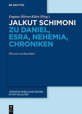 Picture of Jalkut Schimoni Zu Daniel, Esra, Nehemia, Chroniken