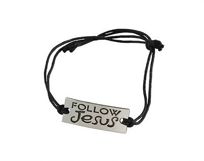 Picture of Walk with Jesus Metal Wristbands (10 Pack)
