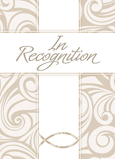 Picture of Recognition Certificate (5x7 folded) - Psalm 100:2 (Pack of 6)