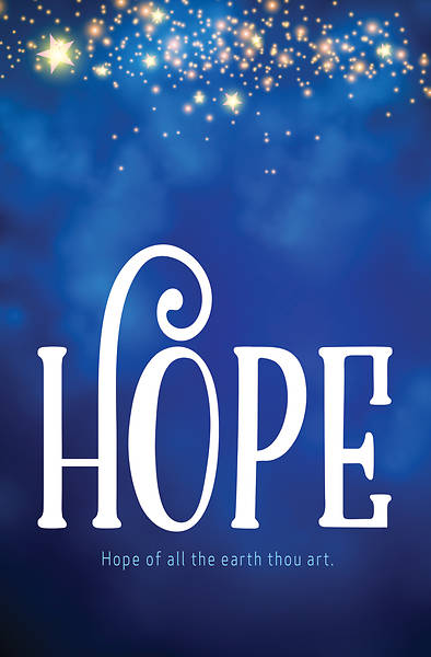 Picture of Hope Night Sky Advent Bulletin (Pkg of 50)
