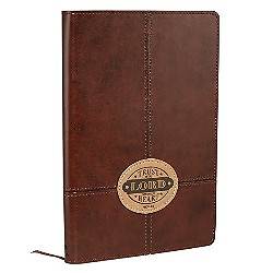 Picture of Journal - Lux-Leather - Brown Trust in the Lord Patch