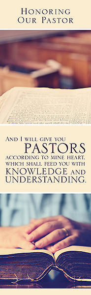 Picture of Pastor Appreciation Bookmark- Jeremiah 3:15 Honoring Our Pastor (Pack of 25)