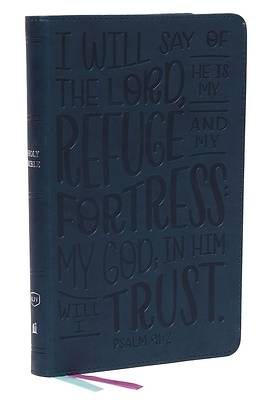 Picture of Kjv, Thinline Youth Edition Bible, Verse Art Cover Collection, Leathersoft, Teal, Red Letter, Comfort Print