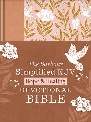 Picture of The Hope & Healing Devotional Bible [Doves & Floral Ginger]