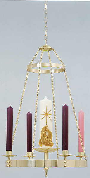 Picture of Koley's K557 Hanging Advent Wreath