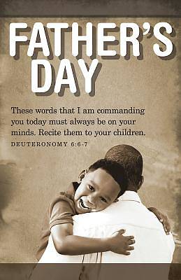 Picture of Father & Son Father's Day Bulletin (Pkg of 50)
