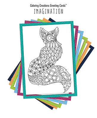 Picture of Coloring Creations Greeting Cards(tm) - Imagination