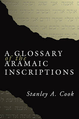 Picture of A Glossary of the Aramaic Inscriptions