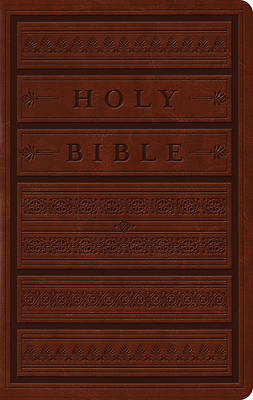 Picture of ESV Large Print Personal Size Bible Trutone Brown