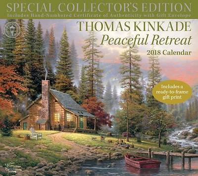 Picture of Thomas Kinkade Special Collector's Edition 2018 Deluxe Wall Calendar