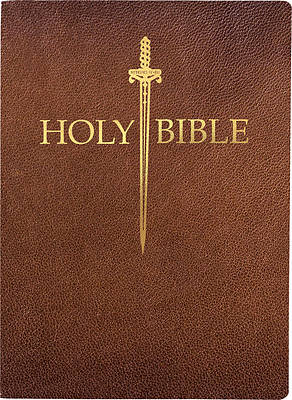Picture of KJV Sword Bible, Large Print, Acorn Bonded Leather, Thumb Index