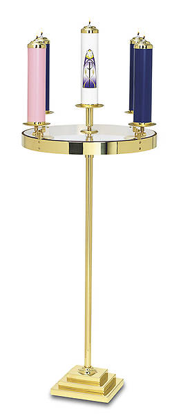 Picture of Artistic RW 1182 Brass Advent Wreath