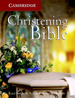 Picture of Christening Bible-KJV