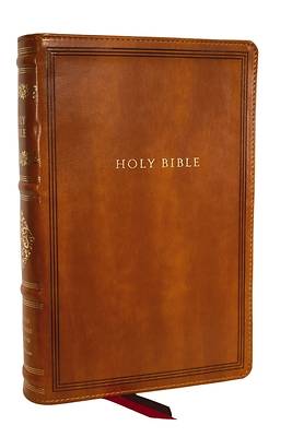 Picture of RSV Personal Size Bible with Cross References, Brown Leathersoft, (Sovereign Collection)