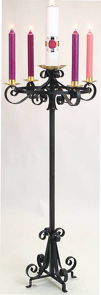Picture of Koleys K4035 Wrought Iron Advent Wreath