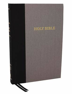 Picture of KJV, Thinline Bible, Large Print, Cloth Over Board, Red Letter Edition
