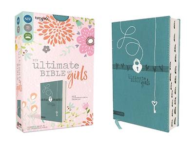 Picture of Niv, Ultimate Bible for Girls, Faithgirlz Edition, Leathersoft, Teal, Thumb Indexed Tabs