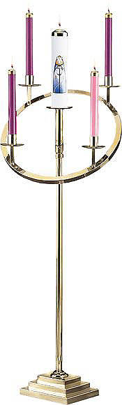 Picture of Artistic RW 7081 Brass Advent Wreath