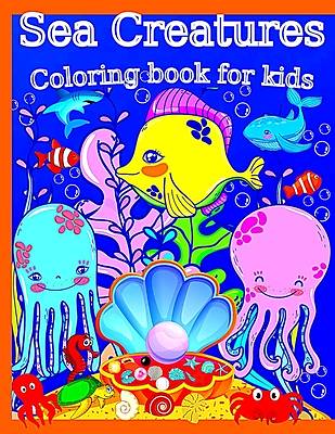 Picture of Sea Creatures Coloring book for kids
