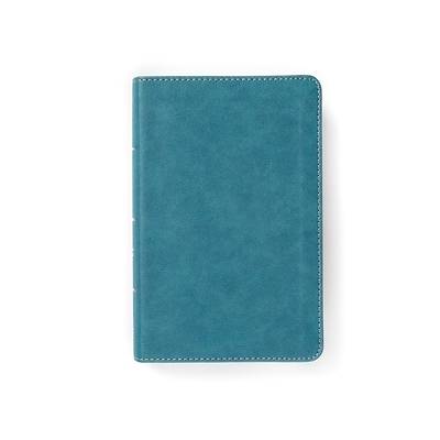 Picture of CSB On-The-Go Bible, Personal Size, Steel Blue Leathertouch